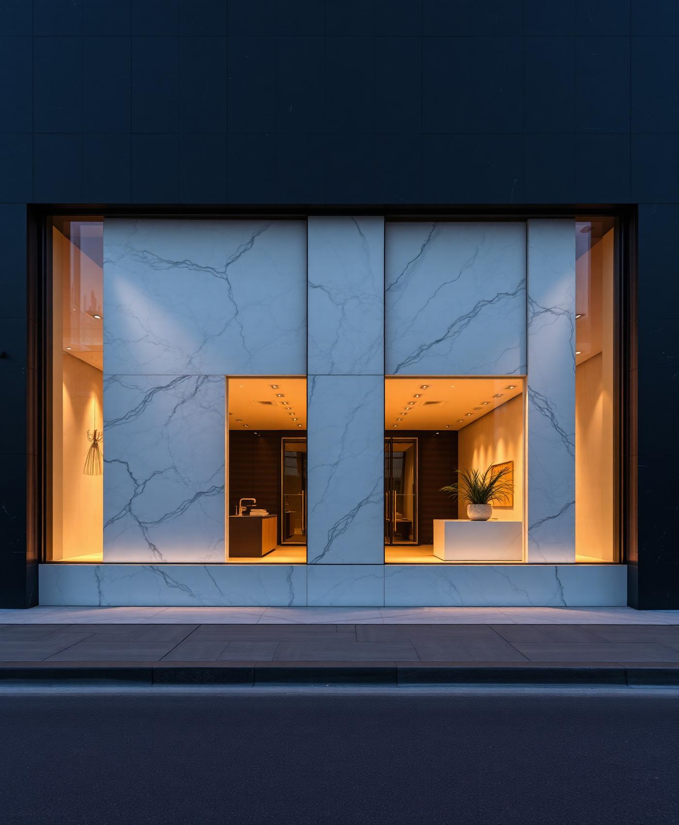 Fachada da European Stone em Goiânia